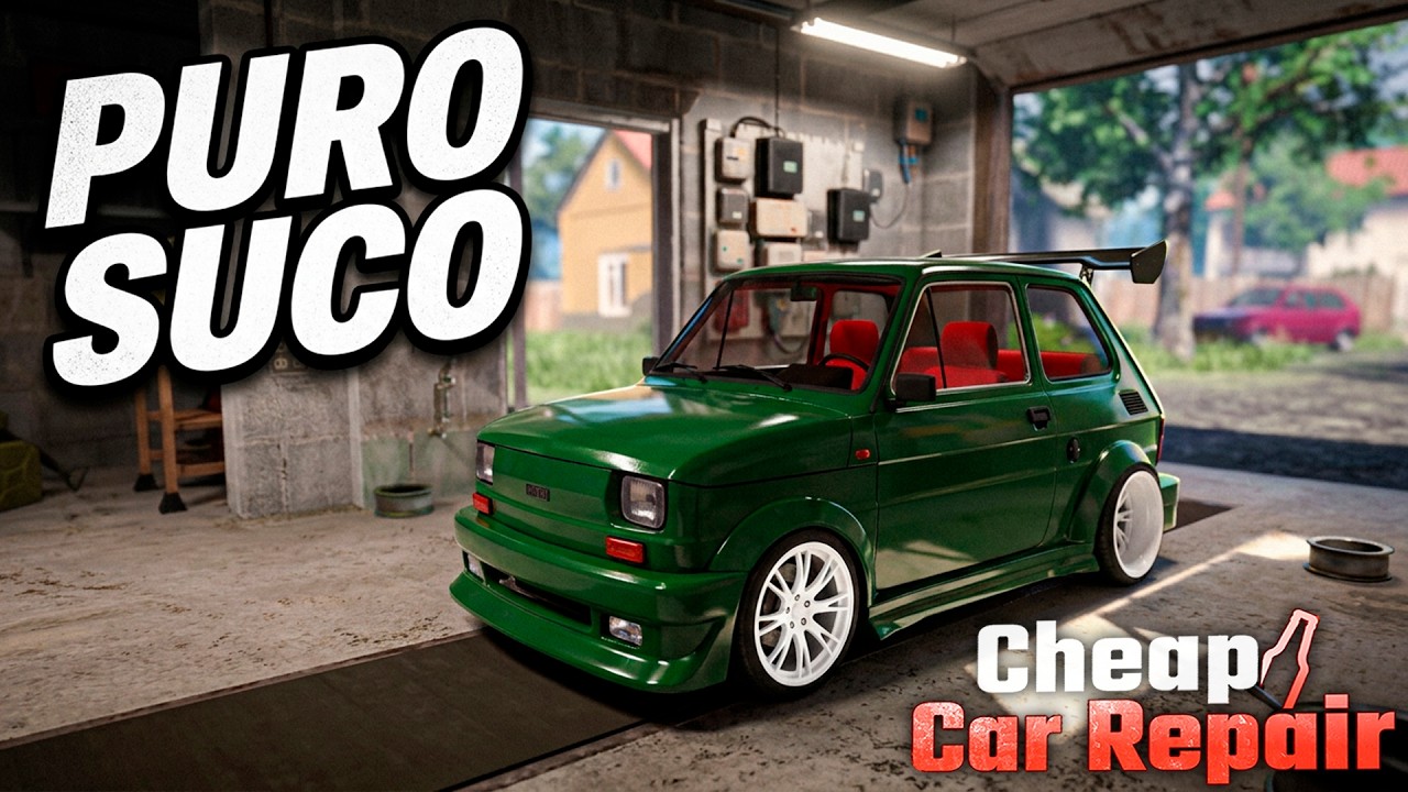 TUNEI O CARRO VERDE (Nova Atualização) - Cheap Car Repair #15