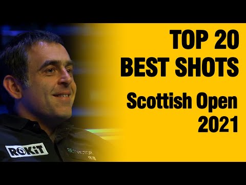 TOP 20 BEST SHOTS! Snooker Scottish Open 2021!