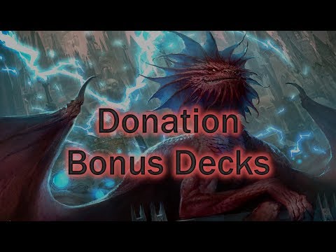 Donation Bonus Decks | Path of Mettle, Sarkhan's Unsealing, a Dimir Midrange Deck, and Dragons!