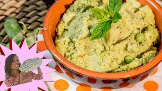 Hummus di Fave e Piselli