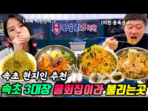 강원 속초 동명항 40년 노포 물회·전복죽 태평양횟집 위치공유
