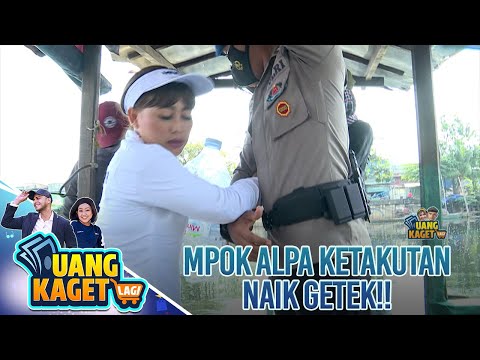 Mpok Alpa Ketakutan Naik Getek!! - Uang Kaget Lagi