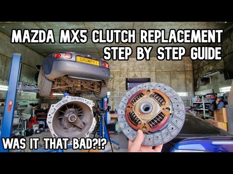 Mazda MX5 MK3 Clutch Replacement 1.8 and 2.0. How to replace your clutch or remove the gearbox.