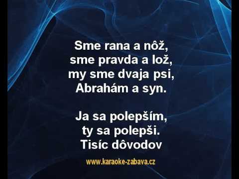 Elán - Láska moja (karaoke z www.karaoke-zabava.cz)