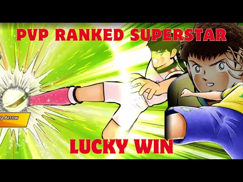 PVP RANKED SUPERSTARS 2‼️ LUCKY WIN AND THANKS TO RNG🙏🏽 CAPTAIN TSUBASA DREAM TEAM