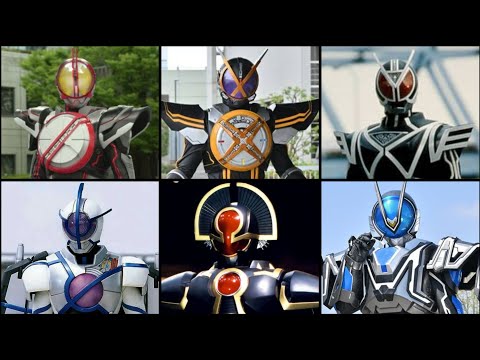 Kamen Rider Faiz All Riders Forms Henshin and Finisher (Faiz - Muez)