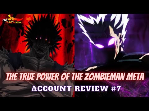 Showing The True Power of Zombieman Meta! GodK9999! Account Review #7! One Punchman: The Strongest