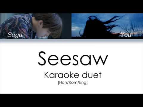 BTS (Suga) - Seesaw (Karaoke Duet)