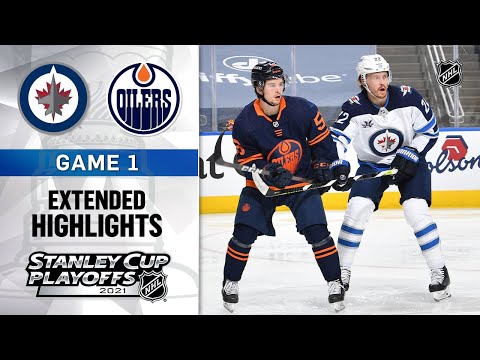 Winnipeg Jets vs Edmonton Oilers R1, Gm1 May 18, 2021 HIGHLIGHTS