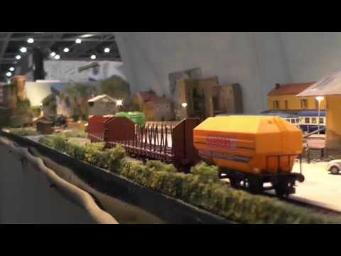 SNCF H0 layout Malbos of Amsterdamse Modelbouwers Club
