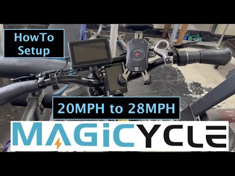 MAGICYCLE 28MPH SETUP