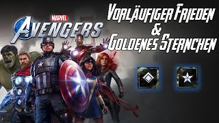 Marvel's Avengers - Trophäe Vorläufiger Frieden und Goldenes Sternchen