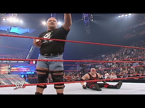 Kane Assaults Stone Cold Steve Austin! 7/7/2003