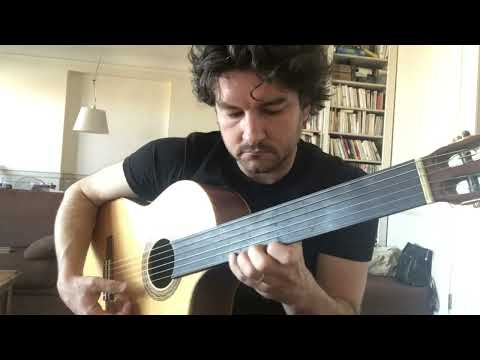 Ģitāristu konkurss 2022 - Charly Camps Juaneda - Fretless guitar improvisation in Aeolian