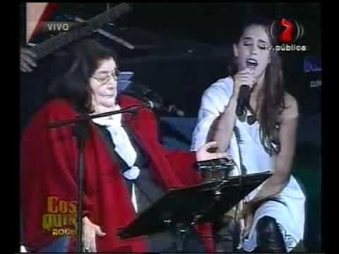 Mercedes Sosa y Soledad - Zamba para Olvidarte (Cosquin 2008)