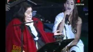 Mercedes Sosa y Soledad - Zamba para Olvidarte (Cosquin 2008)