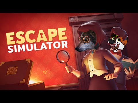 Räume, Rätsel, Fragen - Part 1 | Live (Let's Play Escape Simulator German)