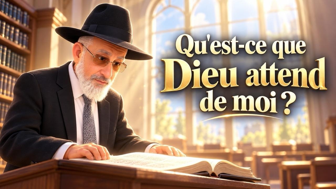 Qu’est-ce que Dieu attend de moi ?