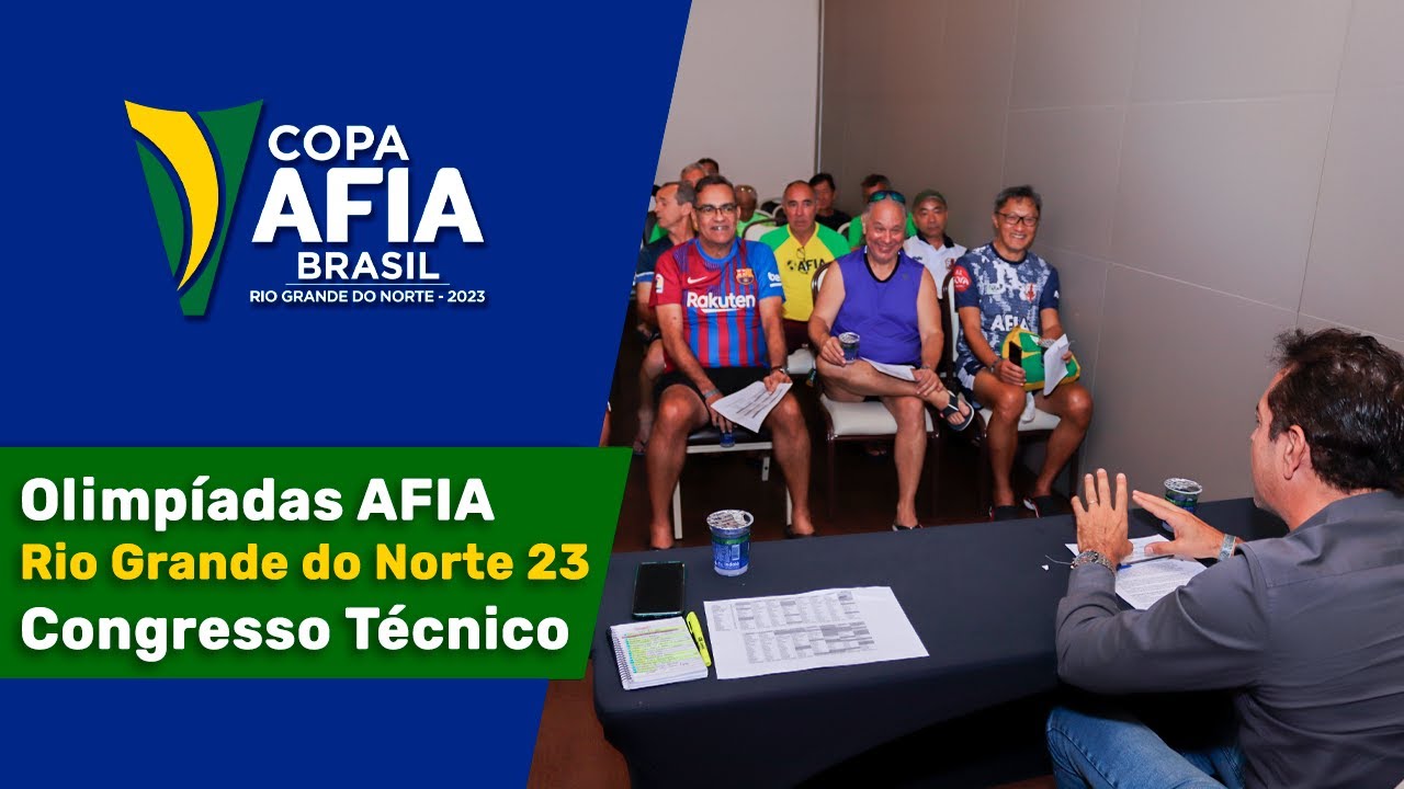 Olímpiadas AFIA Rio Grande do Norte 2023 – Congresso Técnico