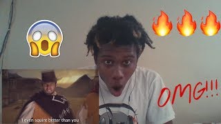 Bruce Lee vs Clint Eastwood. Epic Rap Battles of History Season 2. | REACTION |