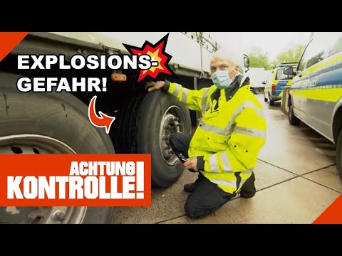 "TICKENDE ZEITBOMBE!" Reifen könnte PLATZEN! |1/2| Kabel Eins | Achtung Kontrolle