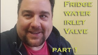 Replace GE fridge water inlet valve Part 1