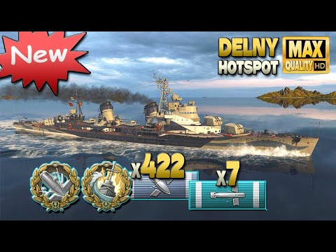 Destroyer Delny: Best Delny wins *zoom warning* - World of Warships