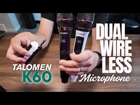 Is the Talomen K60 the Best Budget Wireless Vocal Mic on Amazon? 🎤🔥