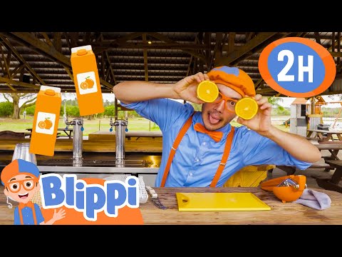 🍊Blippi Visits an Orange Farm🍊 | Blippi | Kids Adventure & Exploration Videos | Moonbug Kids