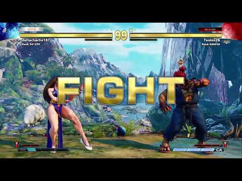 STREET FIGHTER V (Online Match) Akuma vs Chun Li