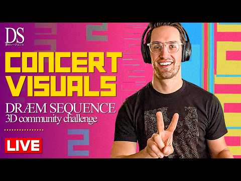 Let's Make Concert Visuals Together | DREAM SEQUENCE 3D Community Challenge