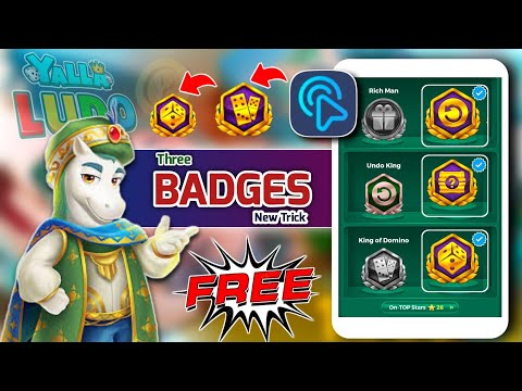 How to play yalla ludo unlimited games🔥 | 3 Badges Trick.