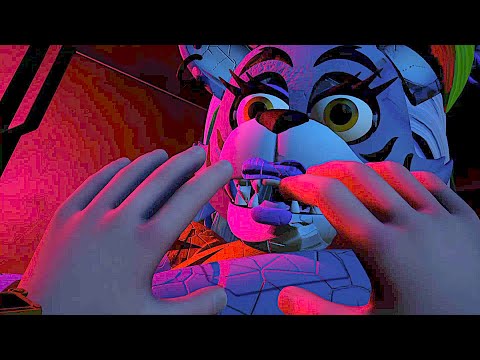 What Happens When Roxy gets Pushed In The Crusher By Gregory Five Nights At Freddy's Security Breach