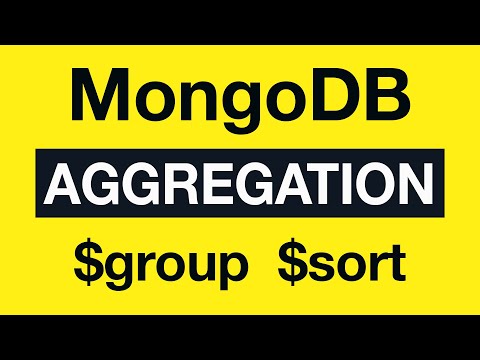 22 Aggregation Example 11 $group and $sort - MongoDB Aggregation Tutorial