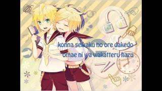 Download lagu リンリンシグナル (Rin Rin Signal) - Karaoke Off vocal (Kagamine Rin&Len) mp3
