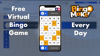How to host a free virtual bingo game with Bingo Maker