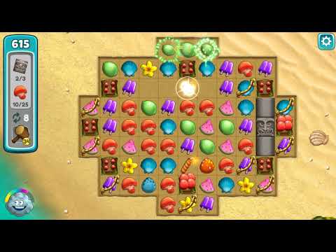 Animal Cove: Solve Puzzles & Customize your Island Level 615