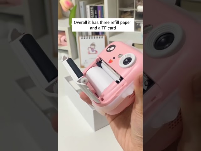 Vídeo relacionado con CAMCLID Camara Fotos Infantil, 2,0 Pulgadas Camara de Fotos para Niños, 1080P Selfie Cámara Digital para Niños con Tarjeta de 32 GB, Niños y Niñas de 3-12 Años (Rosa)