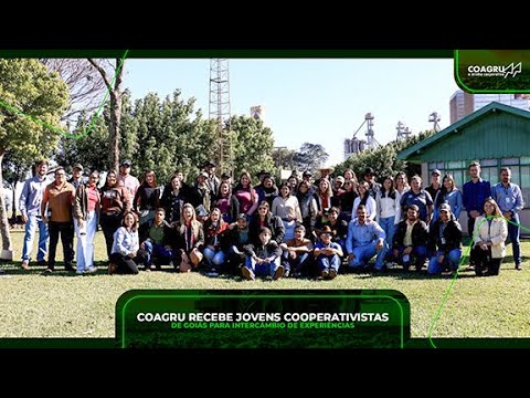 Coagru Informativo - Coagru recebe jovens cooperativistas de Goiás para intercâmbio de experiências