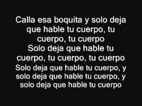 Pitbull .FT Jean Carlos Canela - Tu cuerpo letra lyrics official