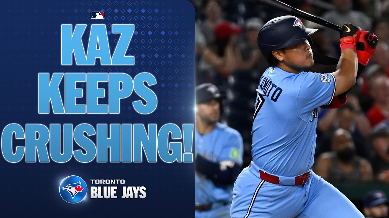 Kazuma Okamoto CRUSHES his 24th home run of the year! 🤯 (TIES Blue Jays rookie HR record!)