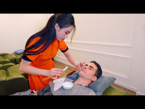 ASMR: I am Impressed! 🔥 Full Service Massage at Jade 007 Barbershop