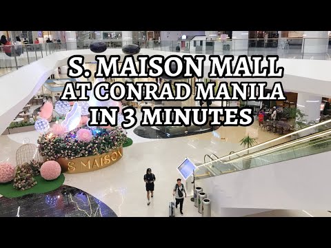 S Maison at Conrad Manila in 3 minutes | PASAY CITY