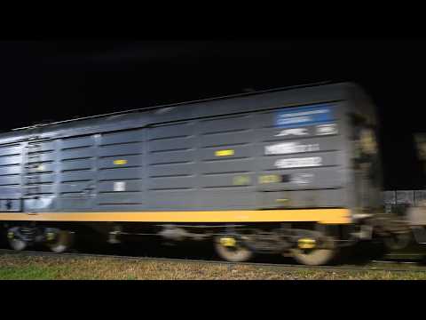 [4K] Tren cargado con la EMD GT-22CW 9022 de NCA pasando por Marcos Juárez!!!!!!