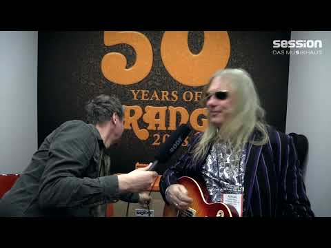 NAMM 2018: Orange Rocker 15 Terror, Brent Hinds Sign., Crush Mini E-Gitarren Verstärker