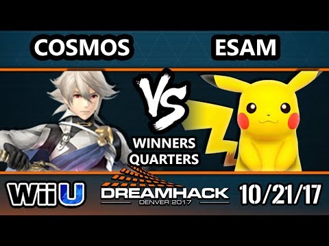 DHDEN17 Smash 4 - Cosmos (Corrin) Vs. PG | ESAM (Pikachu) - Wii U Singles WQF