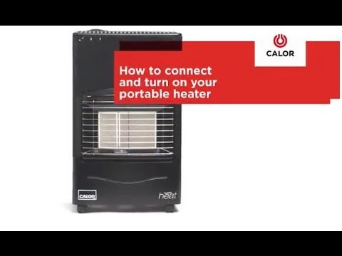 How To: Connect a Gas Bottle to a Portable Heater and Turn On