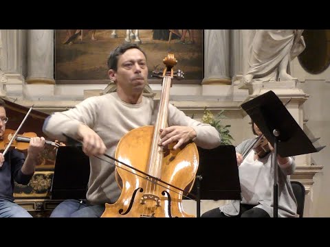 Marin Marais, Ciaccona in re maggiore. Davide Amadio - Interpreti Veneziani (rehearsal)