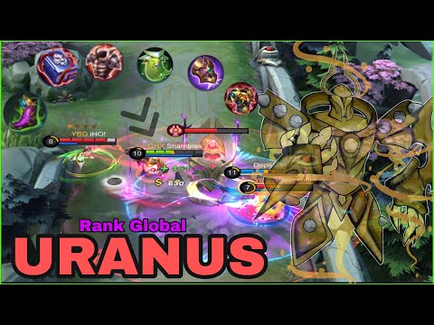 URANUS Rank Global 1 Gameplay | By Shambles| Best Build | IMPORTANT | Mobile Legends Bang Bang