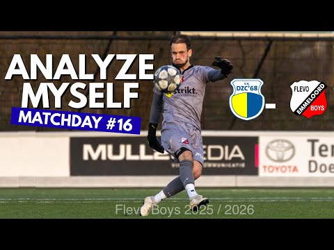 First league match of 2026 | 🧤⚽️ Goalkeeper highlights | DZC - Flevo Boys